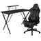 Flash Furniture Black Gaming Desk-Cup Holder/Reclining Chair Set BLN-X30RSG1031-GY-GG - alternate 4